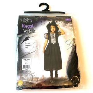 WITCHES & WIZARDS New Girls Extra Small (3-4) Regal Witch Childs Costume RW4